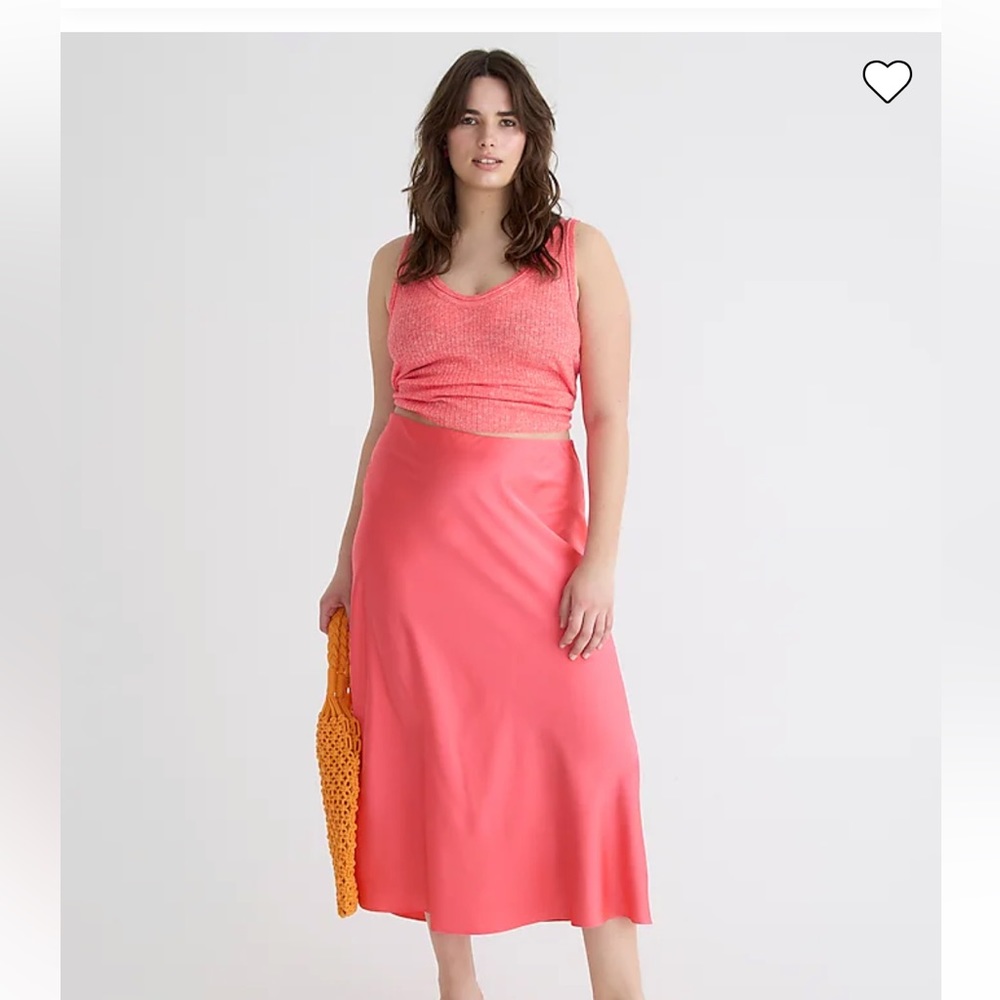 NWOT Gwyneth Slip Skirt